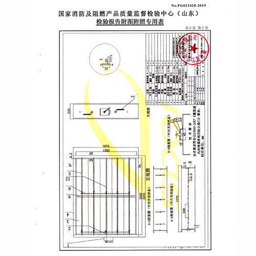 排烟防火阀2000×1000对
